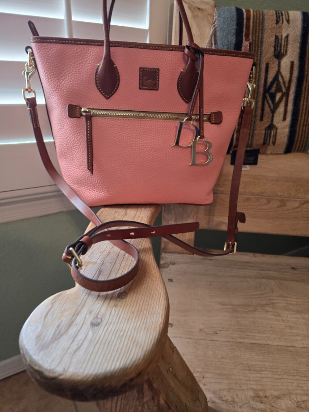 Dooney & Bourke Pebble Grain Handle Tote - Picture 2 of 16